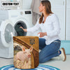 Uni Pig Brown Custom Name Basket