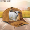 Uni Personalized Name British White Park Cattle Cap