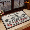 Uni Pig Life is Better Custom Name Doormat