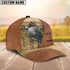 Uni Cattle of Laurie Customized Name Brown Cap