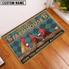 Uni Rooster Hope You Bought Alcohol Custom Name Doormat