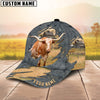 Uni Texas Longhorn Customized Name Cap