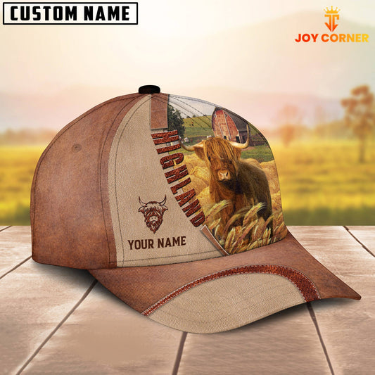 Uni Personalized Name Highland Farm Barn Cap