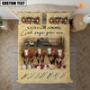 Uni Hereford God Says You Are Custom Name Bedding Set