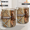 Uni Horse Barn Custom Name Laundry Basket