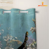 Uni Black Horse Taking Shower Under The Sea 3D Shower Curtain