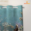 Uni Belted Galloway Taking Shower Under The Sea 3D Shower Curtain