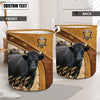 Uni Dexter Cattle Brown Custom Name Basket