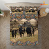 Uni Black Angus Vintage 3D Bedding Set