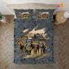 Uni Hereford On The Farm Customized Name Bedding Set