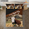 Uni Hereford On The Field Customized Name 3D Bedding Set