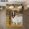 Uni Personalized Name Boer Cattle On The Farm 3D Bedding Set