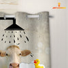 Uni Charolais I Don't Sing In The Shower 3D Shower Curtain