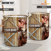 Uni Shorthorn Barn Custom Name Laundry Basket