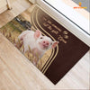 Uni Pig Live Like Someone Left The Gate Open Doormat