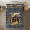 Uni Horse On The Farm Customized Name Bedding Set