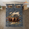 Uni Beefmaster On The Farm Customized Name Bedding Set