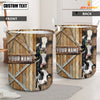 Uni Holstein Barn Custom Name Laundry Basket