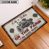 Uni Farm Tractor Life is Better Custom Name Doormat