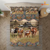 Uni Texas Longhorn Vintage 3D Bedding Set