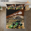 Uni Tractor On The Field Customized Name 3D Bedding Set