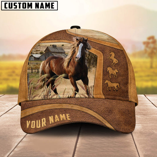 Uni Horse On The Farm Custom Name Cap