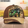 Uni Tractor Customized Name Brown Farm Cap