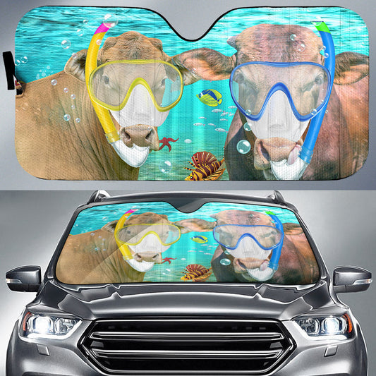 Uni Beefmaster Diving All Over Printed 3D Sun Shade