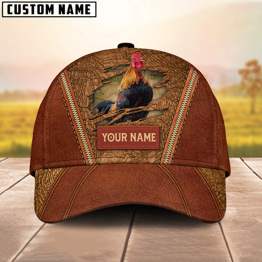 Uni Happy Chicken Customized Name Cap