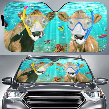 Uni Jersey Diving All Over Printed 3D Sun Shade