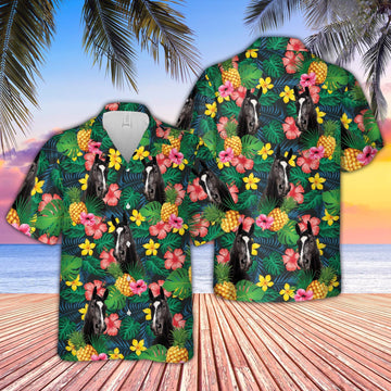 Uni Black Horse Summer Pattern 3D Hawaiian Shirt