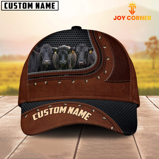 Uni Dexter Happiness Zipper Pattern Customized Name Cap