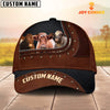 Uni Shorthorn Happiness Zipper Pattern Customized Name Cap