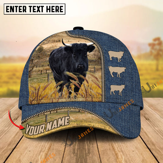 Uni Dexter Farm Jeans Pattern Customized Name Cap