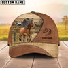 Uni Horse Customized Name Brown Cap