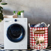 Uni Personalized Charolais Daisy Flower Laundry Basket