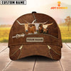 Uni Texas Longhorn Cattle Zipper Pattern Customized Name Cap