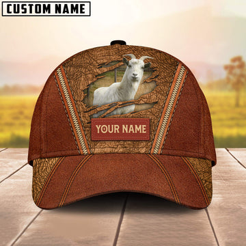 Uni Happy Goat Customized Name Cap