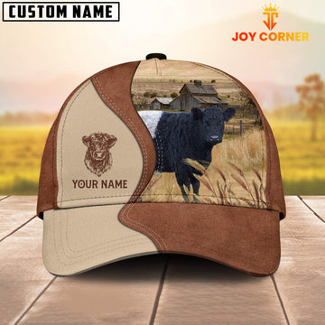 Uni Belted Galloway Customized Name Choco Cap