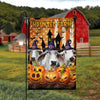 Uni Brahman Cattle Haunted Farm Halloween Flag