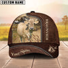 Uni Braunvieh Brownie Customized Name Leather Pattern Cap