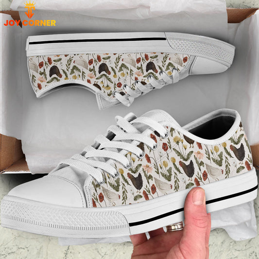 Uni Garden Chicken Pattern Shoes