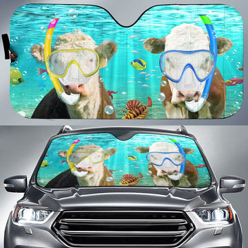 Uni Hereford Diving All Over Printed 3D Sun Shade