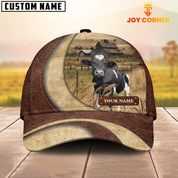 Uni Holstein Customized Name Farm Barn Cap