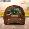 Uni Tractor Cattle Zipper Pattern Customized Name Cap