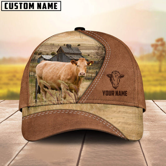 Uni Limousin Customized Name Brown Cap