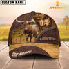 Uni Texas Longhorn Farm & Jesus Customized Name Cap