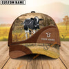 Uni Holstein Farm Living Pattern Customized Name Cap