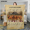 God Says You Are - Uni Personalized Name Beefmaster Blanket