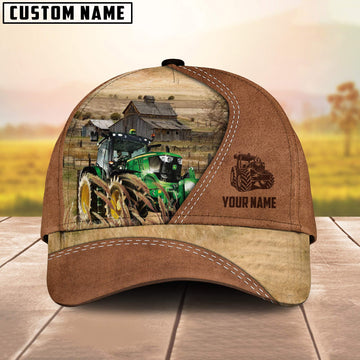 Uni Tractor Customized Name Brown Cap